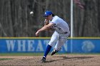 Baseball vs Emerson  Wheaton College Baseball vs Emerson College. - Photo By: KEITH NORDSTROM : Wheaton, Baseball
